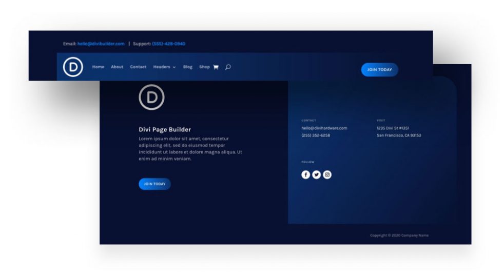 Header Footer 12 – Headers and Footers