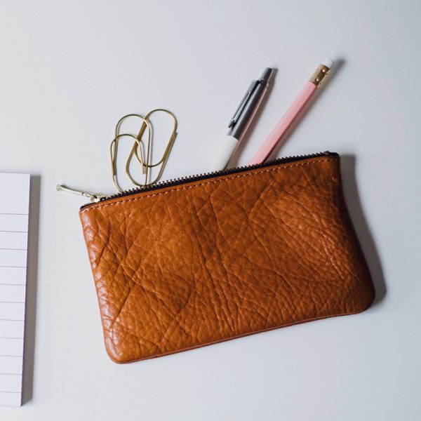 Leather Pencil Bag